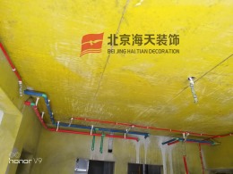堰岚山水电工地完工验收